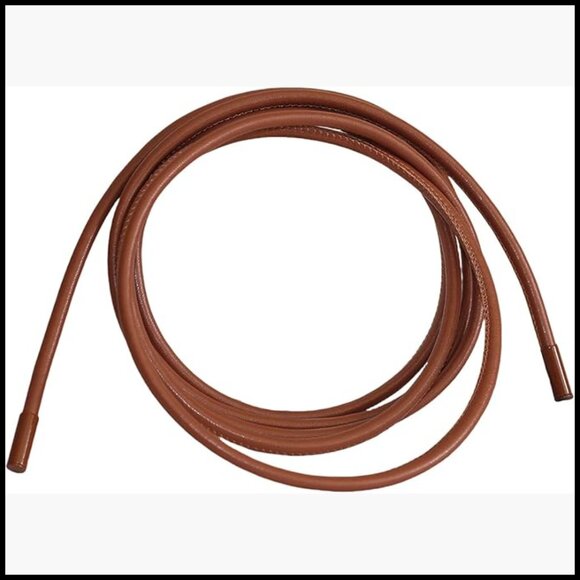 PU Leather Rope Cord Belt Adjustable Tie Knot Waist Accessory main image 4